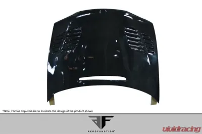 2002-2005 BMW 3 Series E46 4DR Carbon AF-2 Hood ( CFP ) - 1 Piece - 108935