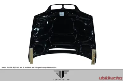 2002-2005 BMW 3 Series E46 4DR Carbon AF-2 Hood ( CFP ) - 1 Piece - 108935