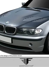 2002-2005 BMW 3 Series E46 4DR Carbon AF-2 Hood ( CFP ) - 1 Piece                                     - 108935 - Image 2