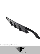 2009-2011 Porsche 997 Carrera C2/C2S/C4/C4S/Targa 4/Targa 4S Cabriolet Carbon AF-2 Rear Diffuser ( CFP ) - 1 Piece                                     - 108940 - Image 4