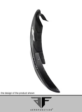 2009-2011 Porsche 997 Carrera C2/C2S/C4/C4S/Targa 4/Targa 4S Cabriolet Carbon AF-2 Rear Diffuser ( CFP ) - 1 Piece                                     - 108940 - Image 5