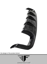 2009-2011 Porsche 997 Carrera C2/C2S/C4/C4S/Targa 4/Targa 4S Cabriolet Carbon AF-2 Rear Diffuser ( CFP ) - 1 Piece                                     - 108940 - Image 6