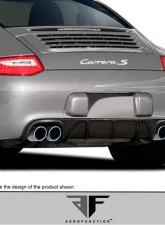 2009-2011 Porsche 997 Carrera C2/C2S/C4/C4S/Targa 4/Targa 4S Cabriolet Carbon AF-2 Rear Diffuser ( CFP ) - 1 Piece                                     - 108940 - Image 2