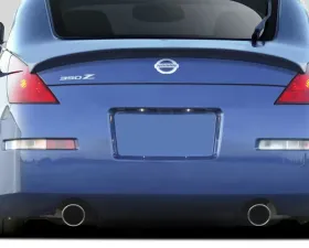 2003-2008 Nissan 350Z Z33 2DR Coupe Duraflex V-Speed Wing Trunk Lid Spoiler - 1 Piece