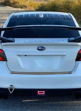 2008-2011 Subaru Impreza / 08-18 WRX STI 4DR Carbon Creations STI Look Trunk Lid Spoiler Wing - 1 Piece                                     - 108957 - Image 2
