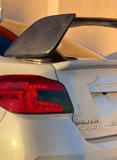 2008-2011 Subaru Impreza / 08-18 WRX STI 4DR Carbon Creations STI Look Trunk Lid Spoiler Wing - 1 Piece                                     - 108957 - Image 3