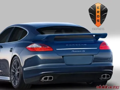 2010-2013 Porsche Panamera Eros Version 5 Wing Trunk Lid Spoiler - 1 Piece - 109002