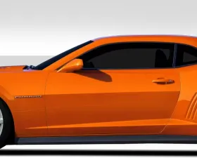 2010-2015 Chevrolet Camaro Duraflex ZL1 Look Side Skirts Rocker Panels - 2 Piece