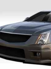 2008-2013 Cadillac CTS Duraflex CTS-V Look Front Bumper Cover - 1 Piece                                     - 109023 - Image 2