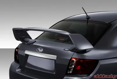 2008-2011 Subaru Impreza 4DR 08-18 Impreza WRX STI 4DR Duraflex STI Look Wing Trunk Lid Spoiler - 1 Piece - 109033