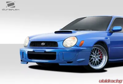 2002-2003 Subaru Impreza WRX STI Duraflex STI Look Front Bumper Cover - 1 Piece - 109047