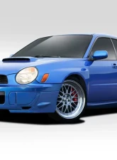 2002-2003 Subaru Impreza WRX STI 4DR Duraflex STI Look Body Kit - 4 Piece                                     - 109048 - Image 4