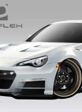 2013-2020 Scion FR-S Toyota 86 Subaru BRZ Duraflex 86-R Front Bumper Cover - 1 Piece                                     - 109049 - Image 2