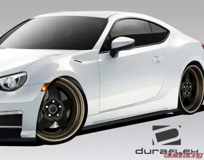 2013-2020 Scion FR-S Toyota 86 Subaru BRZ Duraflex 86-R Side Skirts Rocker Panels - 2 Piece - 109050