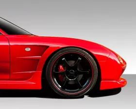 1993-1997 Mazda RX-7 Duraflex B-Sport 25mm Front Fenders - 2 Piece