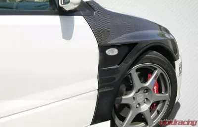 2003-2006 Mitsubishi Lancer Evolution 8 9 Carbon Creations Vented Fenders - 2 Piece - 109063