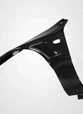 2003-2006 Mitsubishi Lancer Evolution 8 9 Carbon Creations Vented Fenders - 2 Piece                                     - 109063 - Image 5