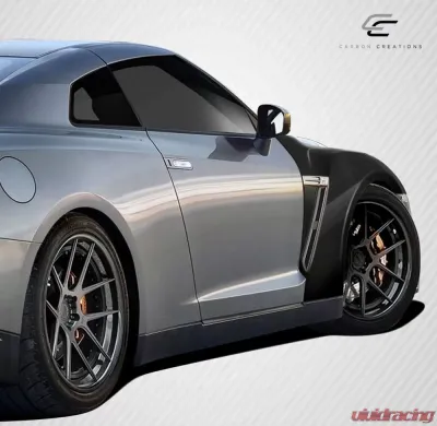 2009-2021 Nissan GT-R R35 Carbon Creations OEM Look Fenders - 4 Piece - 109064