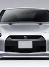 2009-2011 Nissan GT-R R35 Eros Version 5 Front Lip Under Spoiler Air Dam - 1 Piece                                     - 109066 - Image 5
