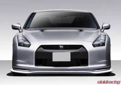 2009-2011 Nissan GT-R R35 Eros Version 5 Front Lip Under Spoiler Air Dam - 1 Piece - 109066