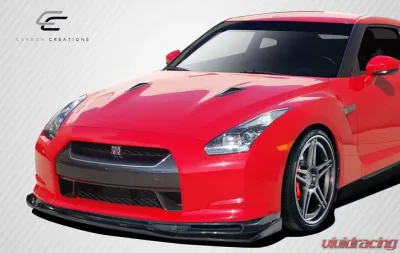 2009-2011 Nissan GT-R R35 Carbon Creations Eros Version 5 Front Lip Under Spoiler Air Dam - 1 Piece - 109067