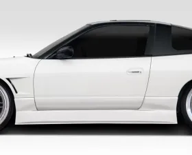 1989-1994 Nissan 240SX S13 Duraflex Vector Side Skirts Rocker Panels - 2 Piece