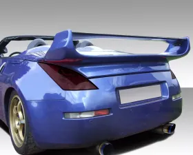 2003-2009 Nissan 350Z Z33 Convertible Duraflex Vader 3 Rear Wing Trunk Lid Spoiler - 1 Piece