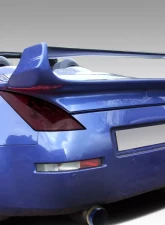 2003-2009 Nissan 350Z Z33 Convertible Duraflex Vader 3 Rear Wing Trunk Lid Spoiler - 1 Piece                                     - 109082 - Image 5