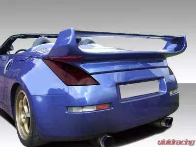 2003-2009 Nissan 350Z Z33 Convertible Duraflex Vader 3 Rear Wing Trunk Lid Spoiler - 1 Piece - 109082