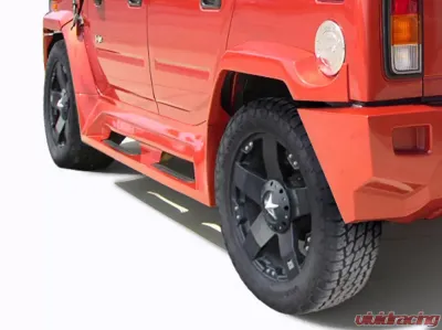 2003-2009 Hummer H2 Couture Urethane Vortex Wide Body Rear Fender Flares - 2 Piece (S) - 109173