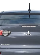 2008-2017 Mitsubishi Lancer / Lancer Evolution 10 Duraflex Vortex Wing Trunk Lid Spoiler - 1 Piece                                     - 109193 - Image 4
