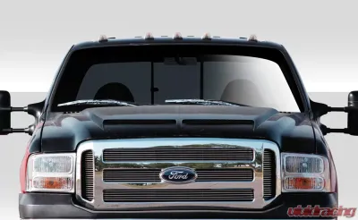 1999-2007 Ford Super Duty F250 F350 F450 F550 / 2000-2005 Ford Excursion Duraflex CVX Hood - 1 Piece - 109247