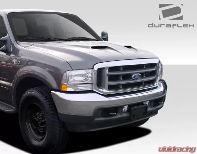【DIESEL】S-Waf-Hood 1999-2007 Ford Super Duty F250 F350 F450 F550 / 2000-2005