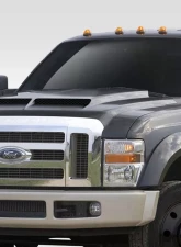 2008-2010 Ford Super Duty F250 F350 F450 Duraflex CVX Hood - 1 Piece                                     - 109249 - Image 2
