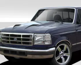 1992-1996 Ford F-150 / Bronco Duraflex CVX Hood - 1 Piece