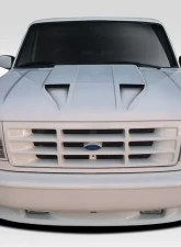 1992-1996 Ford F-150 / Bronco Duraflex CVX Hood - 1 Piece                                     - 109251 - Image 2