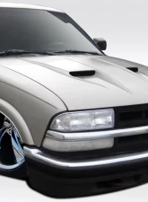 1994-2004 Chevrolet S-10 / 1995-2005 Chevrolet Blazer / 1996-2001 Oldsmobile Bravada Duraflex CVX Hood - 1 Piece                                     - 109253 - Image 6