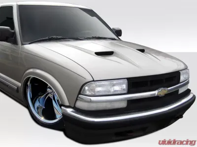 1994-2004 Chevrolet S-10 / 1995-2005 Chevrolet Blazer / 1996-2001 Oldsmobile Bravada Duraflex CVX Hood - 1 Piece - 109253
