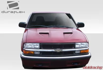 1994-2004 Chevrolet S-10 / 1995-2005 Chevrolet Blazer / 1996-2001 Oldsmobile Bravada Duraflex CVX Hood - 1 Piece - 109253