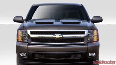 2007-2013 Chevrolet Silverado Duraflex CVX Hood - 1 Piece - 109254