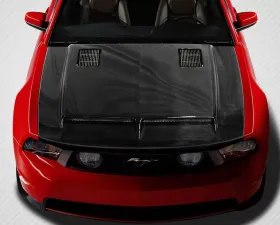 2010-2012 Ford Mustang Carbon Creations GT500 Hood - 1 Piece