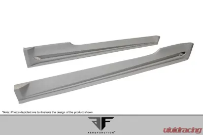 2004-2010 BMW 6 Series E63 E64 2DR Convertible AF-2 Wide Body Side Skirts Rocker Panels ( GFK ) - 2 Piece - 109266