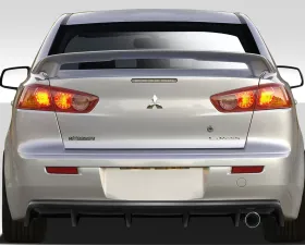 2008-2017 Mitsubishi Lancer 4DR Duraflex M Power Rear Diffuser - 1 Piece