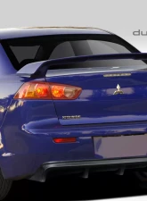 2008-2017 Mitsubishi Lancer 4DR Duraflex M Power Rear Diffuser - 1 Piece                                     - 109290 - Image 2