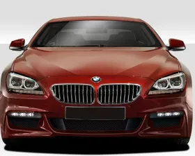 2011-2019 BMW 6 Series F06 F12 F13 Duraflex M Sport Look Front Bumper Cover - 1 Piece