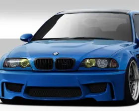 2001-2006 BMW M3 E46 Duraflex 1M Look Front Bumper Cover - 1 Piece