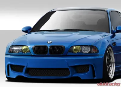 2001-2006 BMW M3 E46 Duraflex 1M Look Front Bumper Cover - 1 Piece - 109314