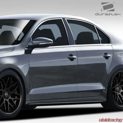 2011-2014 Volkswagen Jetta Duraflex GLI Look Side Skirt Rocker Panels - 2 Piece - 109316