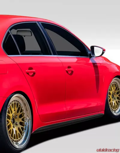 2011-2014 Volkswagen Jetta Duraflex GLI Look Side Skirt Rocker Panels - 2 Piece - 109316