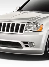 2008-2010 Jeep Grand Cherokee Duraflex SRT Look Front Bumper Cover - 1 Piece                                     - 109327 - Image 2